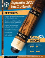 G224C3 September 2024 Cue of the Month flyer